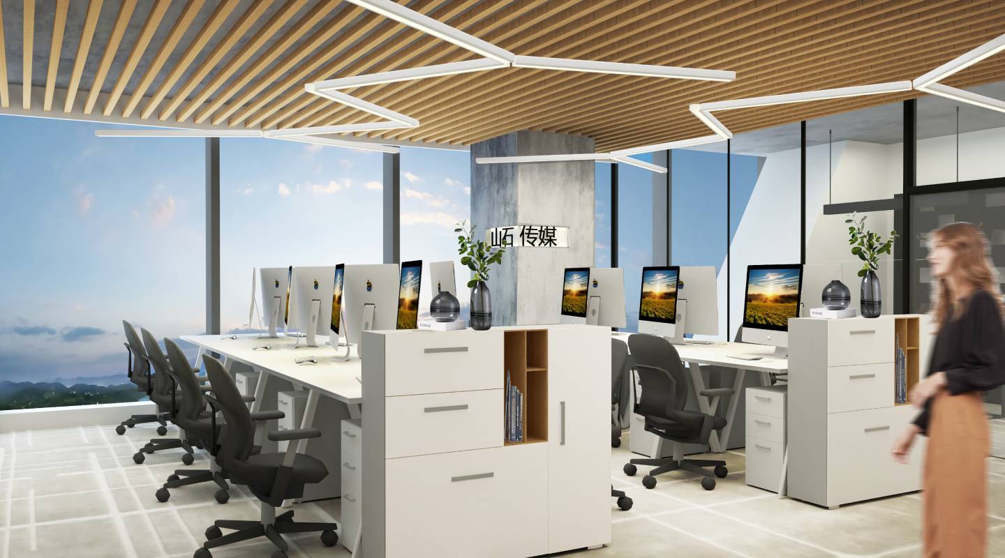 山石傳媒辦公區